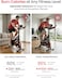 Sparnod Fitness SSB-10N Magnetic Spin Bike for Home Use &ndash; Ultra-Silent Belt Drive, 10kg Precision Flywheel, 4-Way Adjustable Seat &amp; Handlebars, LCD Monitor 125kg User Weight