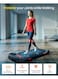 Sparnod Fitness STH-2001 Walking Pad for Home Use, 2.25 HP Motor 1&ndash;6 km/h Speed, Manual Incline 2 Levels, LED Display for Time, Distance, Speed &amp; Calories, Shock Absorption, Compact Design, 85kg Max Weight