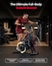 Sparnod Fitness SAB-13 Commercial Air Bike &ndash;Fan Flywheel, 165 Pre-Set Programs, Interval Console, Adjustable Ergonomic Seat, Heart Rate Sensor, Heavy-Duty Steel Frame, 150KG Capacity