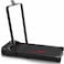 
Sparnod Fitness x Saqr Fitness Walking Pad Treadmill with Handlebar, 1&ndash;10 km/h Speed Shock-Absorption Running Surface, LED Display, Phone &amp; Tablet Holder, for Home &amp; Office Use, 90 kg Max User Weight