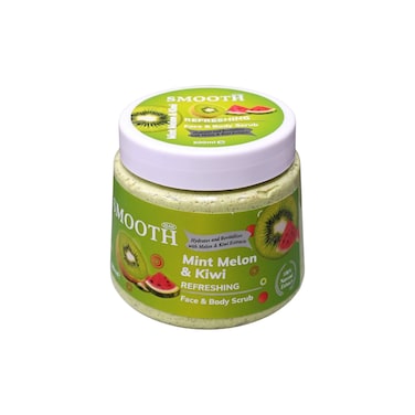 Feah Smooth Mint Melon &amp; Kiwi Face &amp; Body Scrub   500ml