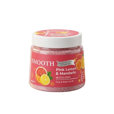 Feah Smooth Pink Lemon &amp; Mandarin Face &amp; Body Scrub   500ml