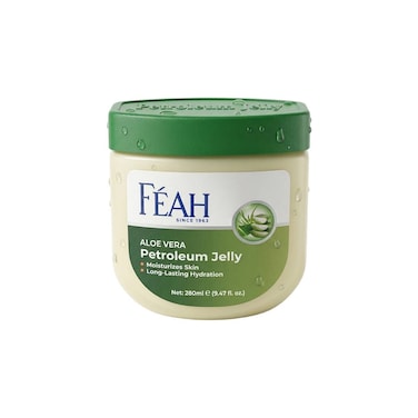 FEAH Petroleum Jelly Aloe Vera 280ML - Intensive Moisturizing Skin Protectant