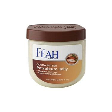FEAH Petroleum Jelly with Cocoa Butter 280ML - Intensive Moisture Skin Protectant