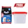 Drools Kitten Mackerel Dry Food 1kg (with Container Free)