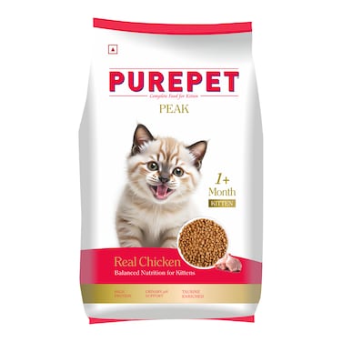 PurePet Peak Kitten Chicken Dry Food 1.2kg