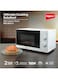 Impex 20L Microwave Oven - 700W Power, 5 Power Levels, 1100W Consumption, 2-Year Warranty, 50Hz/60Hz Frequency, Efficient Cooking Appliance with 20 Liters Capacity - MO 8101A