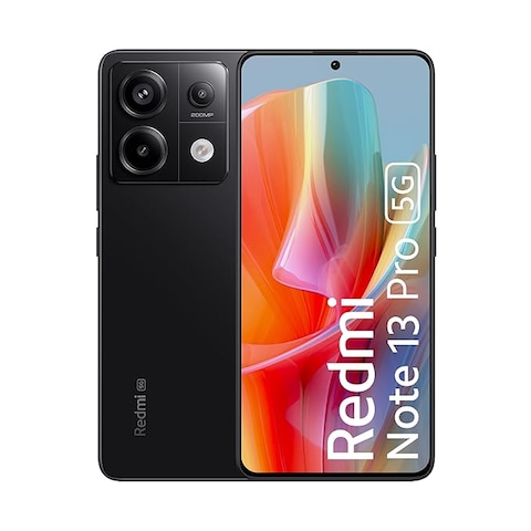 Redmi Note 13 Pro Dual SIM Midnight Black 8GB RAM 256GB 5G - Indian Version