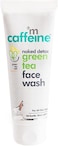 MCaffeine Naked Detox Green Tea Face Wash, Dirt Removal, Vitamin C, Hyaluronic Acid, Paraben &amp; Sls Free, 100 ml
