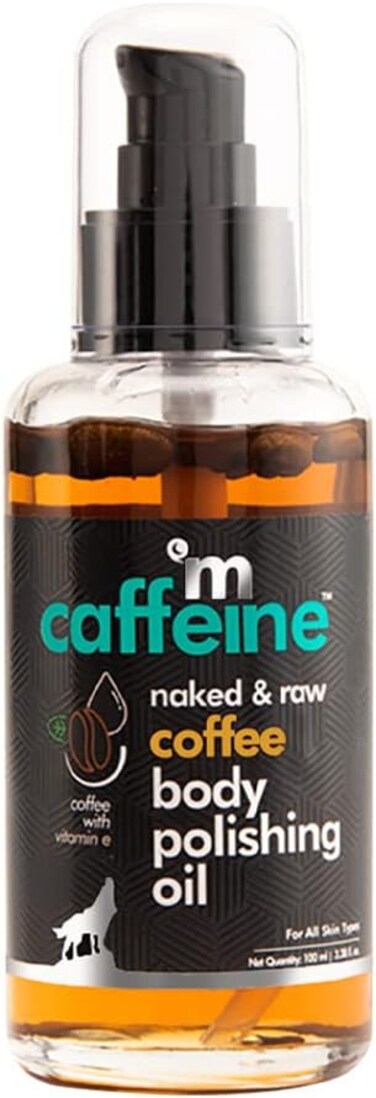زيت تقشير الجسم "ماكافيين نيكد آند رو" بالقهوة - 100 مل