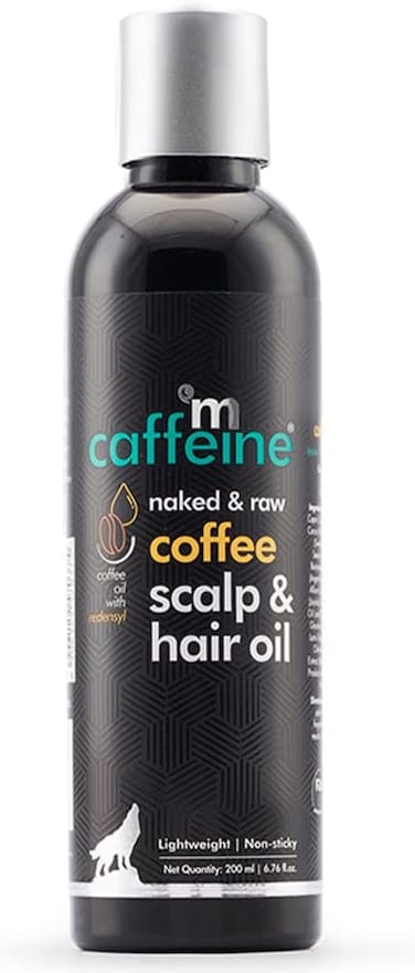 mCaffeine Naked &amp; Raw Coffee Scalp &amp; Hair Oil_MCaf72