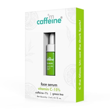 mCaffeine Green Tea Face Serum with Vitamin C 15%_MCaf189