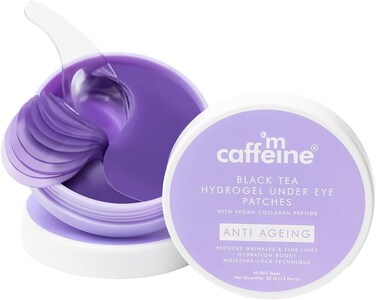 mCaffeine Black Tea Complex Anti Ageing Cooling Under Eye Patches 15 Pairs