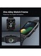 RS4 Plus Smartwatch Retina AMOLED HD Display 105 Sports Mode SpO2 Heart Rate Metal Magnetic strap Black