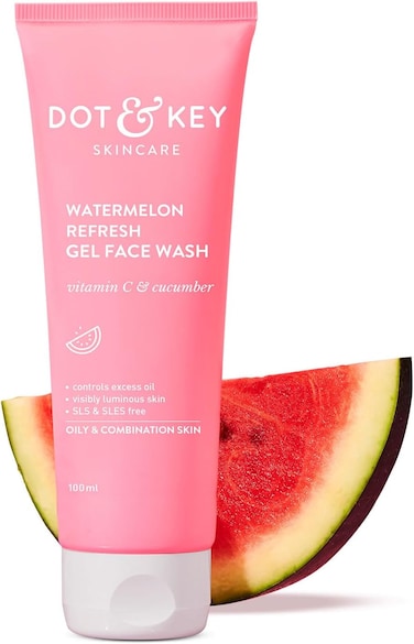 Dot &amp; Key Watermelon Super Glow Gel Cleanser   Refreshing Facial Cleanser for Glowing Skin   100 ml