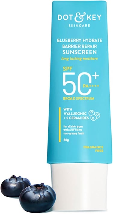 DOT &amp; KEY Dot&amp;Key Blueberry Hydrate Barrier Repair Sunscreen Spf 50+,Pa++++50g