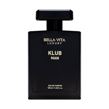 Bella Vita Luxury Perfume For Men - Bellavita Klub Eau De Parfum Men  Musky &amp; Spicy Men's Perfume  Lemon, Rose Vanilla  Long Lasting Fragrance Men- 100ml