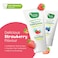 Mother Sparsh Toothpaste for Kids-50G, Strawberry (with Free Toothbrush), Strengthens Gums, Whitens Teeth, Preservative &amp; Fluoride Free Baby Toothpaste, Anti Cavity + Enamel Care