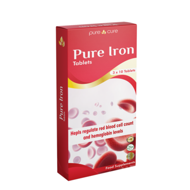 Pure Iron Tabs 30S