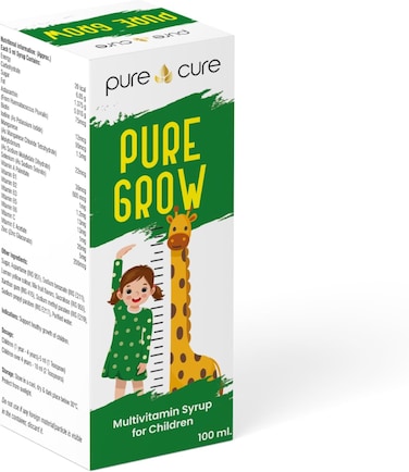 Pure Cure Grow Syrup 100ml