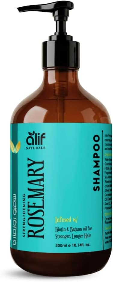 Rosemary &amp; Keratin Shampoo for Hair Growth &amp; Strengthening &ndash; Sulfate &amp; Paraben Free, Volumizing &amp; Scalp Balancing, Clinically Inspired Care   Made in UAE   300 ml