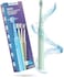 ORACURA Sonic Lite Electric Toothbrush SB200 Rechargeable 36000 Strokes Per Minute 3 Modes 25 Day Battery Timer Water Resistant USB Charging Brush Head Cap 1 Year Warranty (Green)