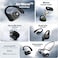 Noise Pure Pods, Open Ear Wireless Buds with detachable Neckband, 80 Hr Playtime, Instacharge, Quad Mic with ENC, Sweat Resistant, Ultimate Comfort, Perfect for Sports, 1 Year Warranty (Power Black)