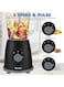 2 In 1 Blender With 2 Speed Settings and Pulse   Safety Lock System 1.8 L 600 W SB-162 Black