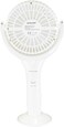 Sonashi Rechargeable Mini Fan With 3 Speeds, Continuous Working Of 4.5 Hours   Featured with 30&deg; Angle Adjust and Charging Indicator   5V Type-C Charge SRF-404 White
