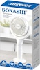 Sonashi Rechargeable Mini Fan With 3 Speeds, Continuous Working Of 4.5 Hours   Featured with 30&deg; Angle Adjust and Charging Indicator   5V Type-C Charge SRF-404 White