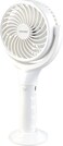 Sonashi Rechargeable Mini Fan With 3 Speeds, Continuous Working Of 4.5 Hours   Featured with 30&deg; Angle Adjust and Charging Indicator   5V Type-C Charge SRF-404 White