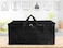 SHALIMAR Large Capacity Travel Bag/Storage Bag/Move-in Bags/Duffel Bag - Strong, Durable, Foldable and Water Resistant (Black (62.23 L x 30.48 W x 35.56 H) Pack of - 2)