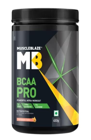 MuscleBlaze BCAA Pro, 0.99 lb 30 Servings Fruit Splash