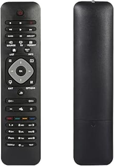 Goshyda TV Remote Control, Universal Remote Control Controller Replacement for Philips LCD LED Smart TV