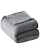 Fleece Bed Blankets- Soft Lightweight Plush Fuzzy Cozy Luxury Blanket Microfiber Grey 150x200cm