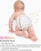 Bonfino Premium Tape Style Diaper, Size 3, Medium - 25 Pieces