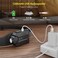 LED Headlamp Rechargeable - Super Bright Motion Sensor Head lamp with 1200 mAh Battery, 230&deg;COB Wide Beam &amp; Adjustable Spotlight, IP44 Waterproof Headlight for Camping, Hiking, Running, Power Outrage