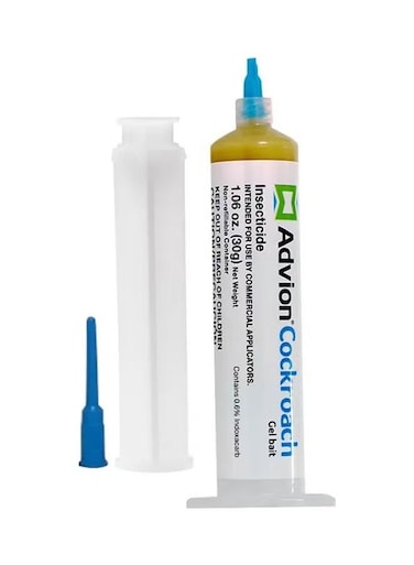 1PCS Advion Cockroach Gel Bait Syringe 30g &ndash; Fast-Acting Roach Killer Gel for German, American &amp; Household Cockroaches, Indoor &amp; Outdoor Pest Control,