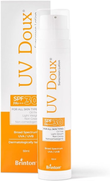 Brinton UvDoux Sunscreen Lotion with SPF 30   50mL