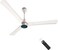 atomberg Renesa+ 1400mm BLDC Motor 5 Star Rated Sleek Ceiling Fans with Remote Control   High Air Delivery Fan and LED Indicators   Upto 65% Energy Saving Pearl White