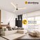 atomberg Renesa+ 1200mm BLDC Motor 5 Star Rated Sleek Ceiling Fans with Remote Control   High Air Delivery Fan and LED Indicators   Upto 65% Energy Saving (Metalic Gold)