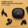 truke Newly Launched Buds A1 True Wireless Earbuds with 30dB Hybrid ANC, 48H Playtime, Quad-Mics with ENC, 3+1 EQ Modes, Fast Charging, Gaming Mode, Instant Pairing, AAC Codec, BT 5.3, IPX4 (Black)