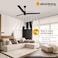 atomberg Renesa 1400mm BLDC Ceiling Fan with Remote Control   BEE 5 star Rated Energy Efficient Ceiling Fan   High Air Delivery with LED Indicators   Midnight Black