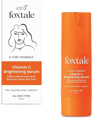 Foxtale 15% Vitamin C Face Serum for Glowing Skin 30 ml
