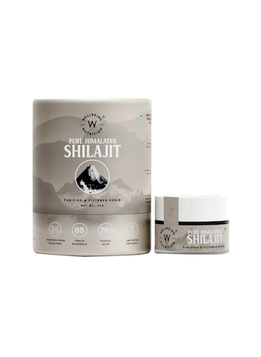 Wellbeing Nutrition Pure And Natural Himalayan Shilajit Original Resin 20G With 75% Fulvic Acid And 85 Trace Minerals