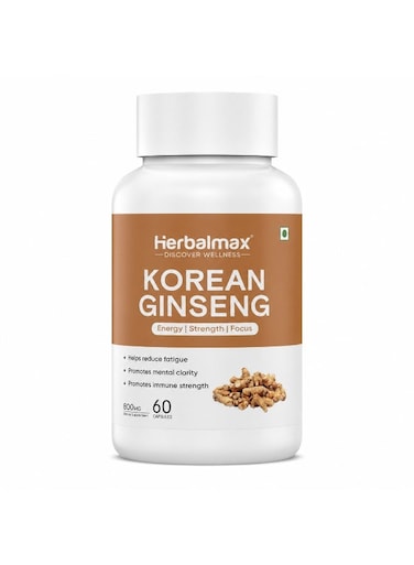 Herbalmax Korean Ginseng 60 Capsules