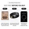 ULTRAHUMAN Ring AIR &ndash; Sleep and Fitness Tracker, Smart Ring for Men and Women, No app fee for Standard Features, Up to 6 Days Battery Life (Aster Black, Size 5)