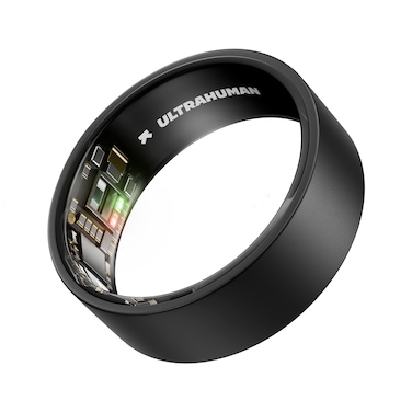 ULTRAHUMAN Ring AIR &ndash; Sleep and Fitness Tracker, Smart Ring for Men and Women, No app fee for Standard Features, Up to 6 Days Battery Life (Matte Grey, Size 6)