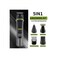 5-in-1 Men's Grooming Kit with Digital Display, USB Charging, Hair Clipper, Micro Shaver