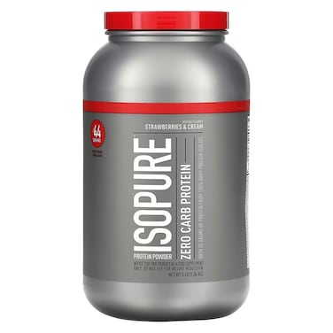 Natures Best Isopure Zero Carb Protein Powder Strawberries &amp; Cream 3 lb
